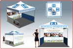 HOSTS for HOSPITALS Trade Show Booth